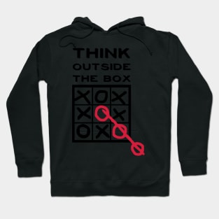 Think outside the box, creative thinking, thoughts are free Hoodie